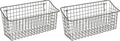 Spectrum Pegboard Wall Mount Wire Basket Extra Large - Vertical