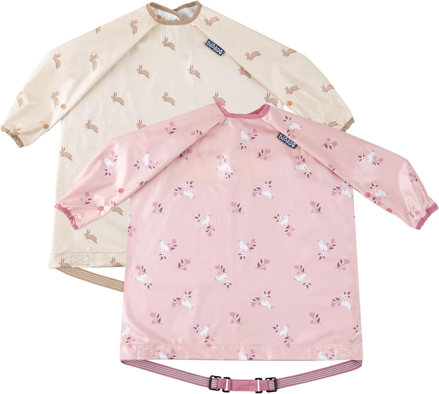 BIBaDO Long Sleeve Baby Bibs for Mess-Free Feeding Fun