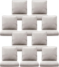 10-Piece Outdoor Patio Cushion Set - Fade & Water Resistant Seat