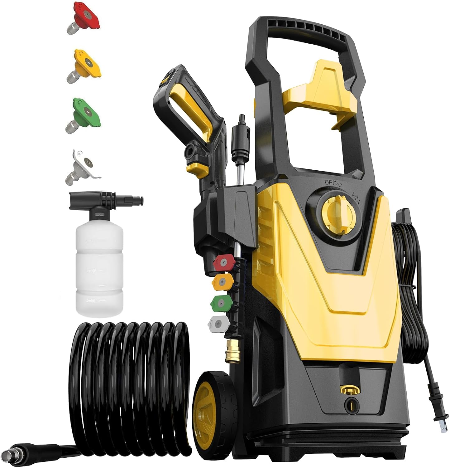 Electric Pressure Washer 4800 PSI for Efficient Outdoor Cleaning