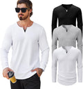 Stylish Longline V-Neck Shirt for Men Perfect for Everyday Wear