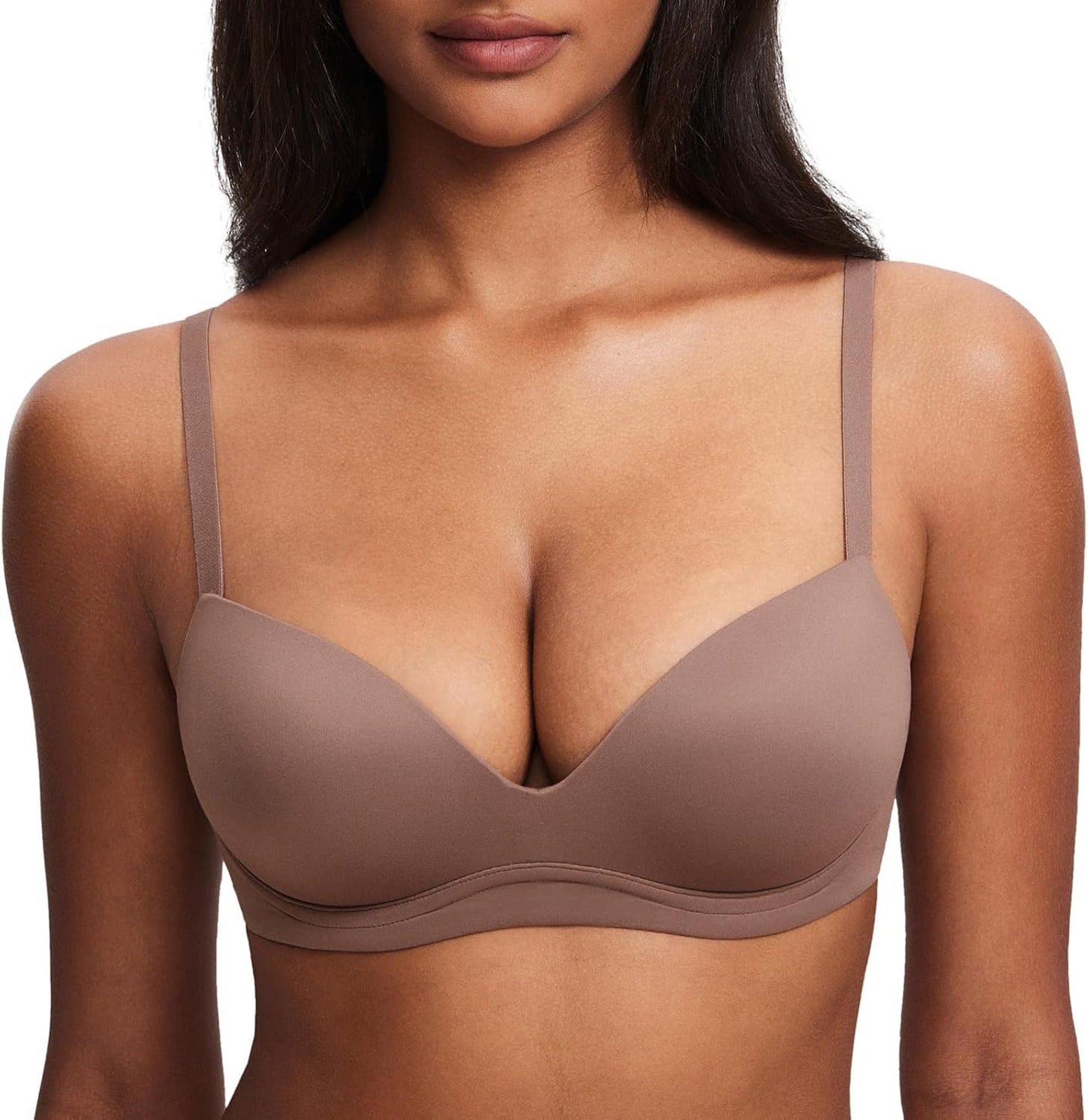 DOBREVA Women's Push Up Bra No Underwire for Ultimate Comfort