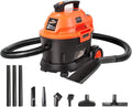 Wet/Dry Utility Vac 2.5 Gallon - Compact Powerful Suction