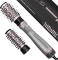 Rotating Hair Dryer Brush 4 in 1 - Detachable Brushes for Volume