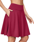 IUGA 20ft Knee Length Skort for Women - High Waisted Comfort