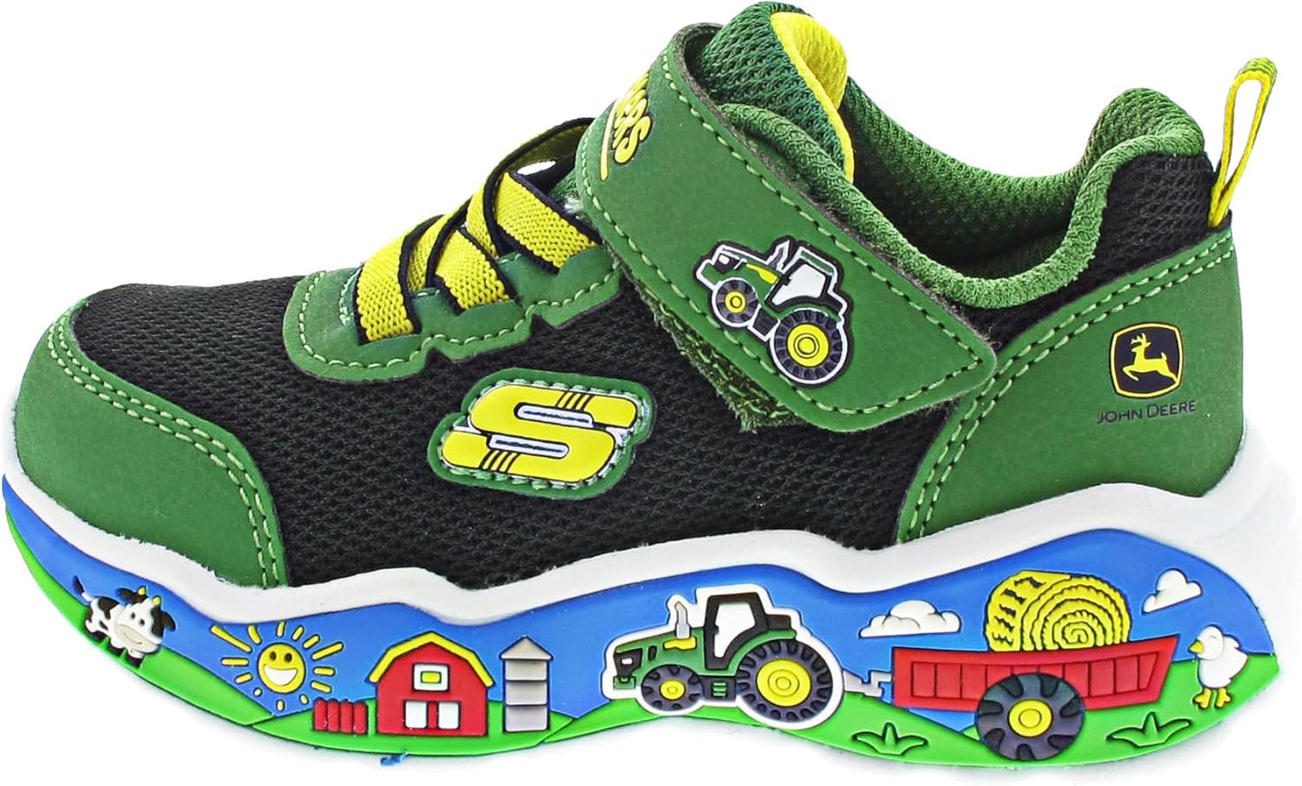 Skechers Boys Play Scene Light Up Sneakers for Active Kids