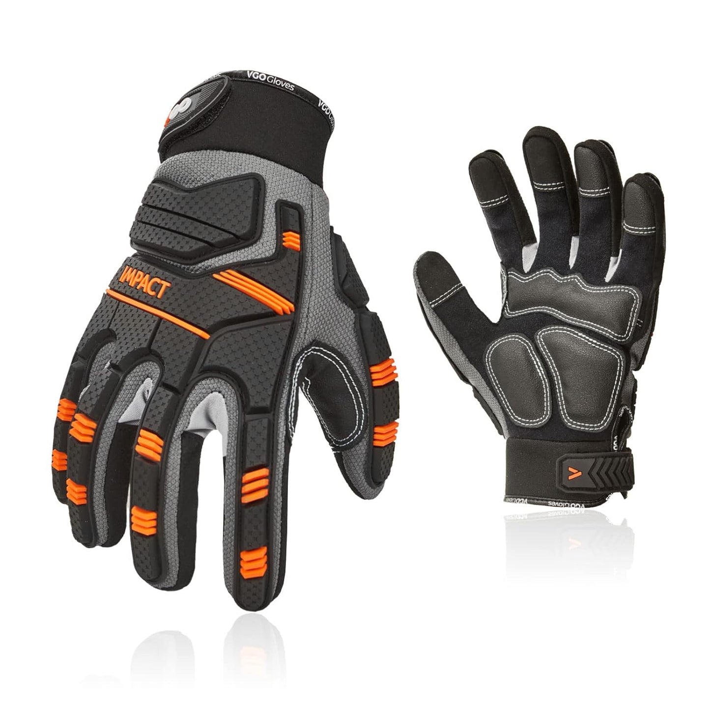 Vgo Safety Work Gloves - Heavy Duty Mechanics & Rigger Gloves
