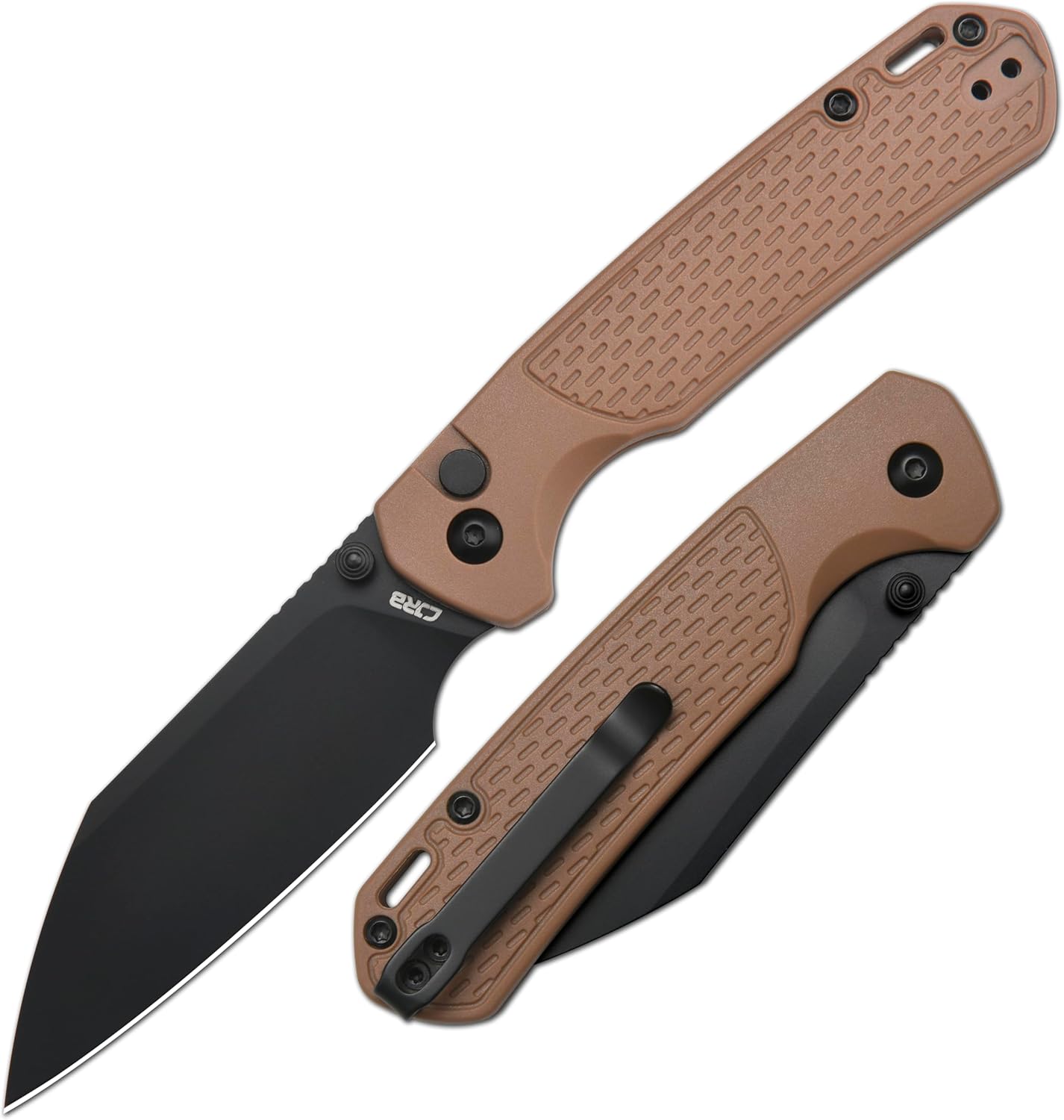 CJRB Pyrite-Light Pocket Knife: Durable EDC Knife for All Tasks