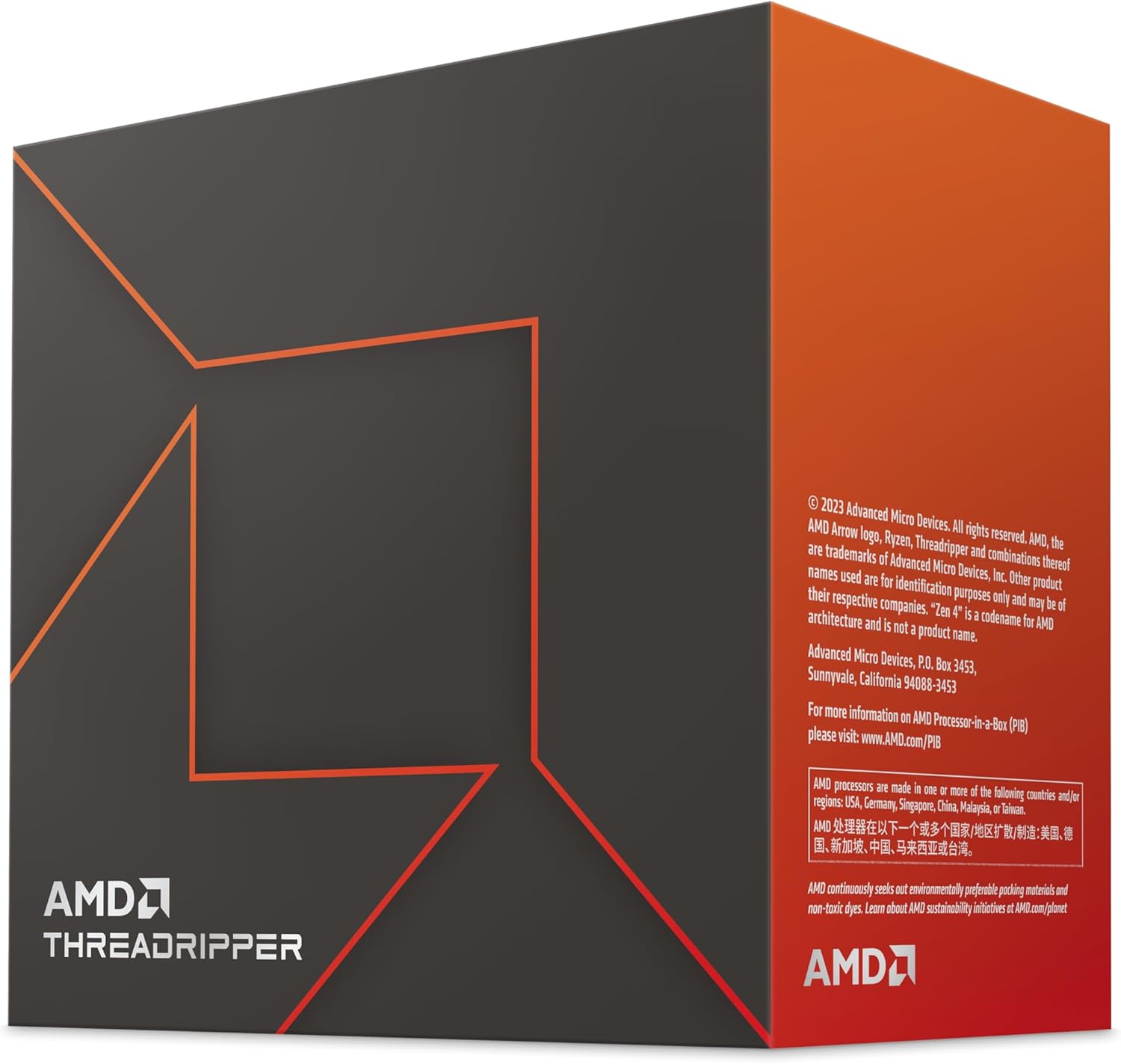 AMD Ryzen Threadripper 7960X 24-Core Processor for Professionals