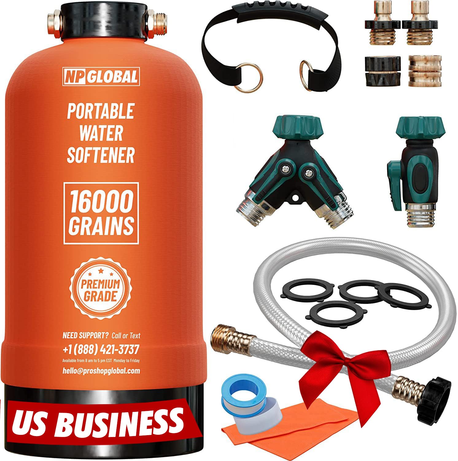 Portable RV Water Softener for Soft Water Anywhere You Go