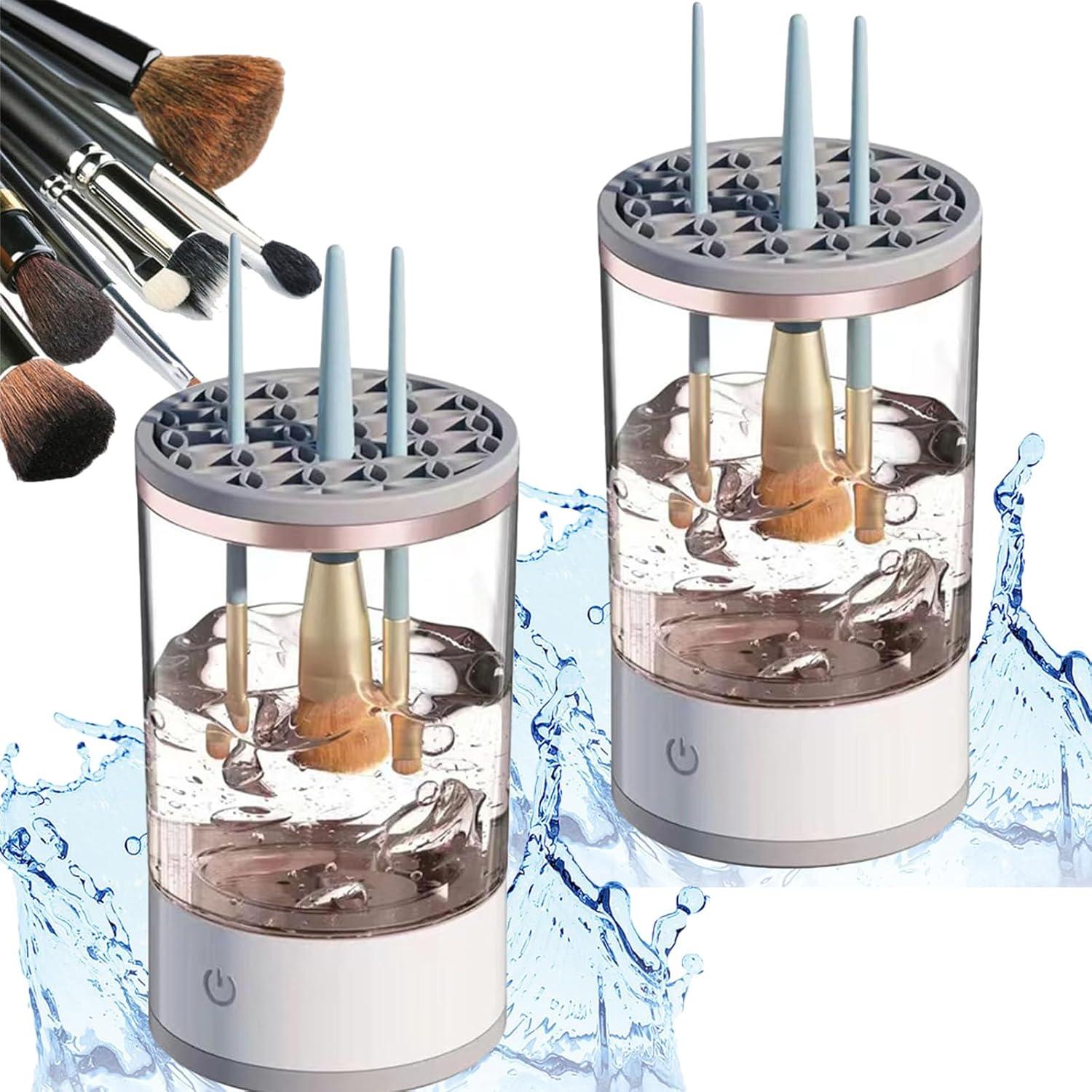 Powerful Electric Makeup Brush Cleaner for All Brush Sizes
