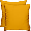 Sunbrella Square Throw Pillows Set of 2 20in x 20in