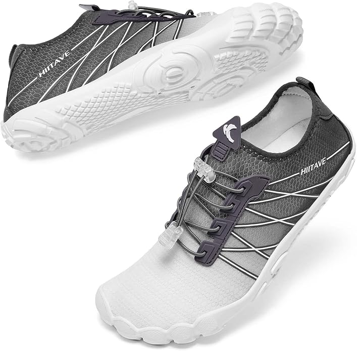 HIITAVE Water Shoes Non Slip Aqua Shoes for Beach and Pool