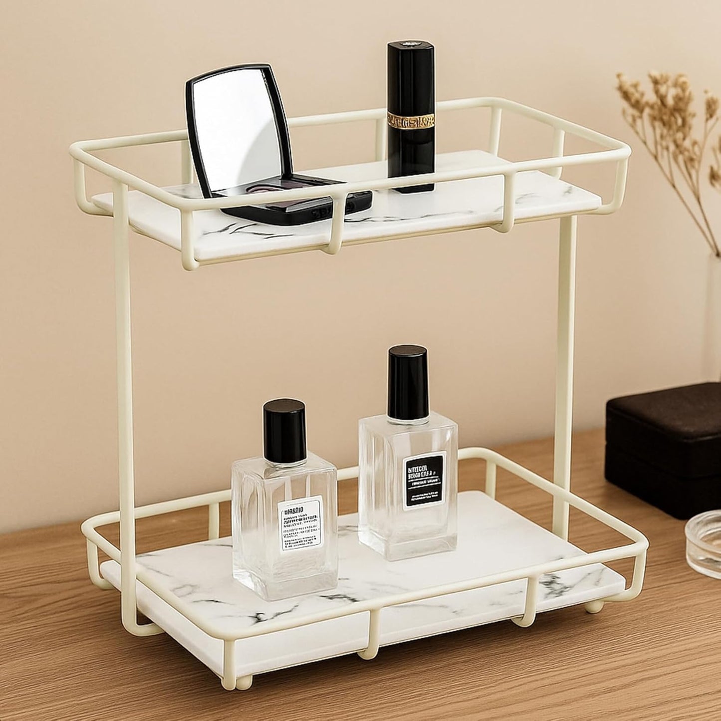 Bathroom Organizer Countertop Perfume and Makeup Storage Rack