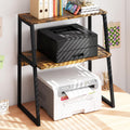 Printer Stand for Desk 3 Tier Desktop Shelf - Space Saving Office