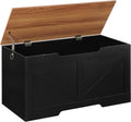 HOOBRO Storage Bench 39.4in Retro Wooden Storage Chest - Safe Toy Box