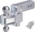 RENO Adjustable Trailer Hitch 18,500 lb GTW - 4in Rise/Drop