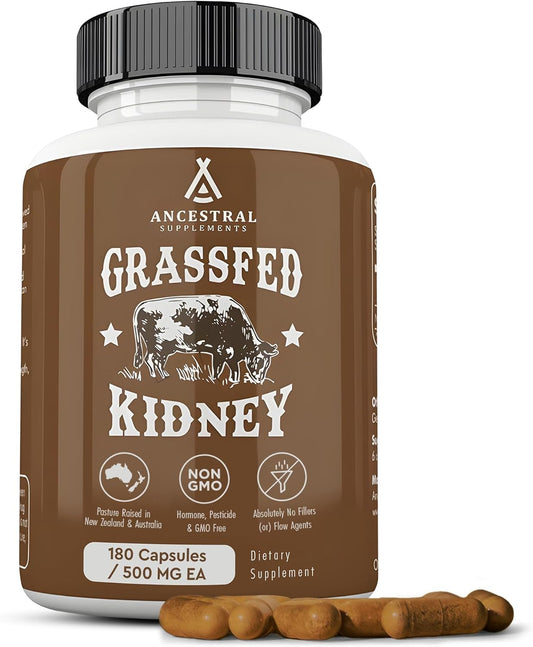 Grass Fed Beef Kidney Supplement for Urinary Health Support