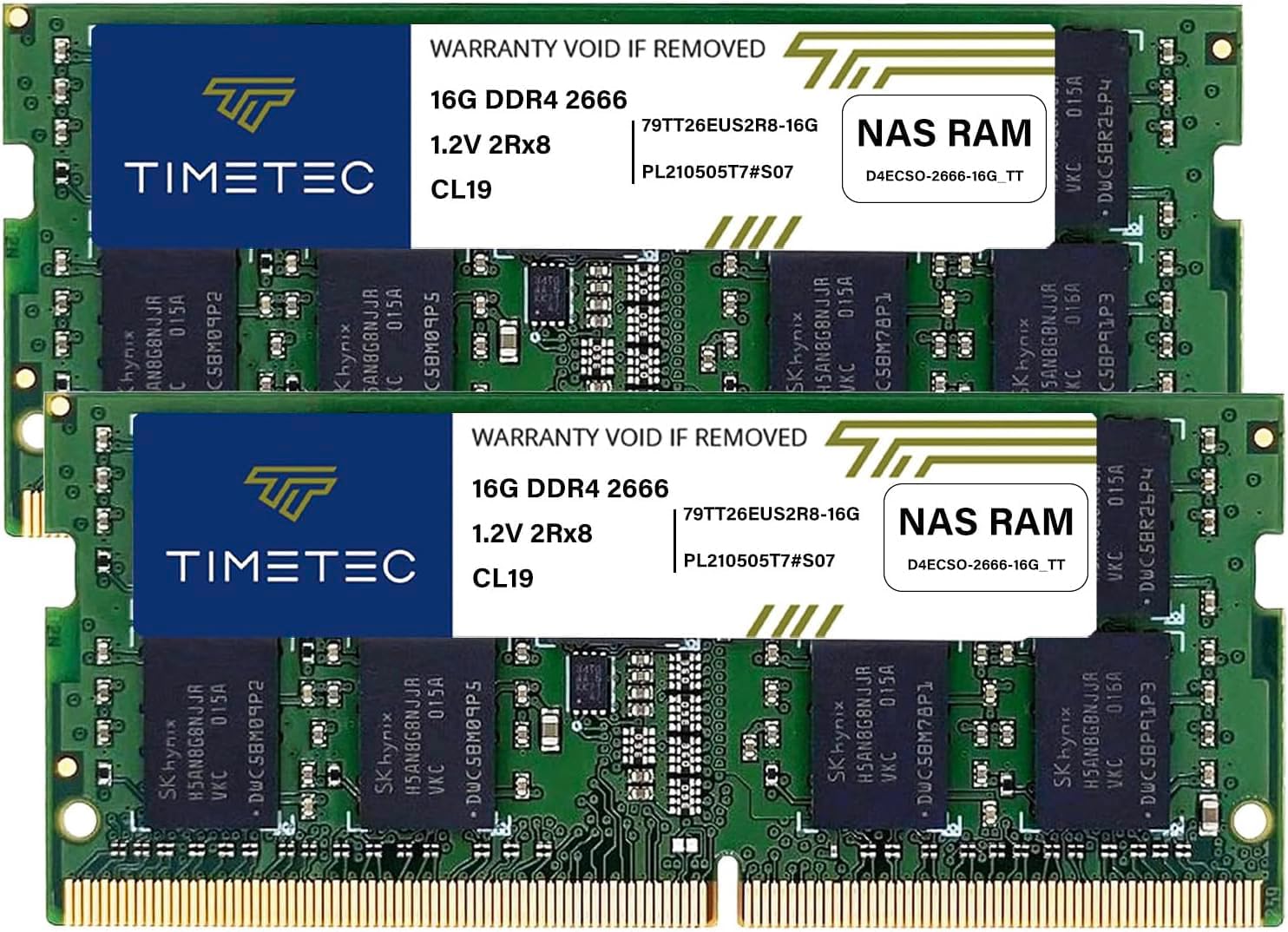 Timetec DDR4-2666 32GB Kit for Synology RAM Upgrade