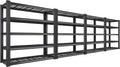 REIBII 3010LBS Garage Storage Shelves 72in H - Heavy Duty 5 Tier