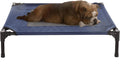 Elevated Dog Bed 30x24 in - Portable Raised Pet Cot for Up to 50lbs
