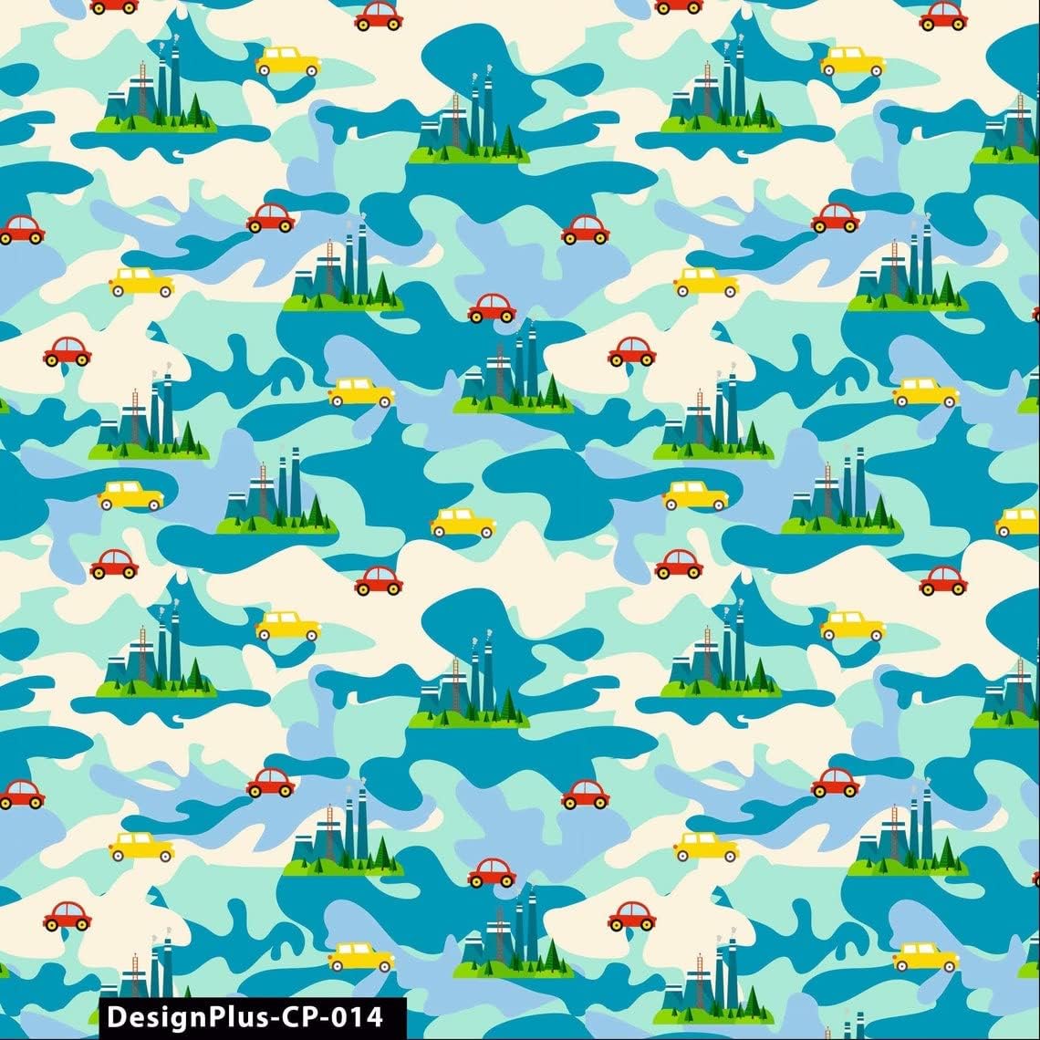 100% Combed Cotton Printed Fabric for Quilts and Crafts