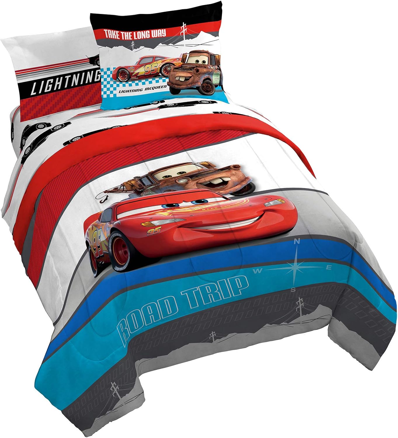 Jay Franco Disney Pixar Cars Racing Machine Queen Bed Set Review
