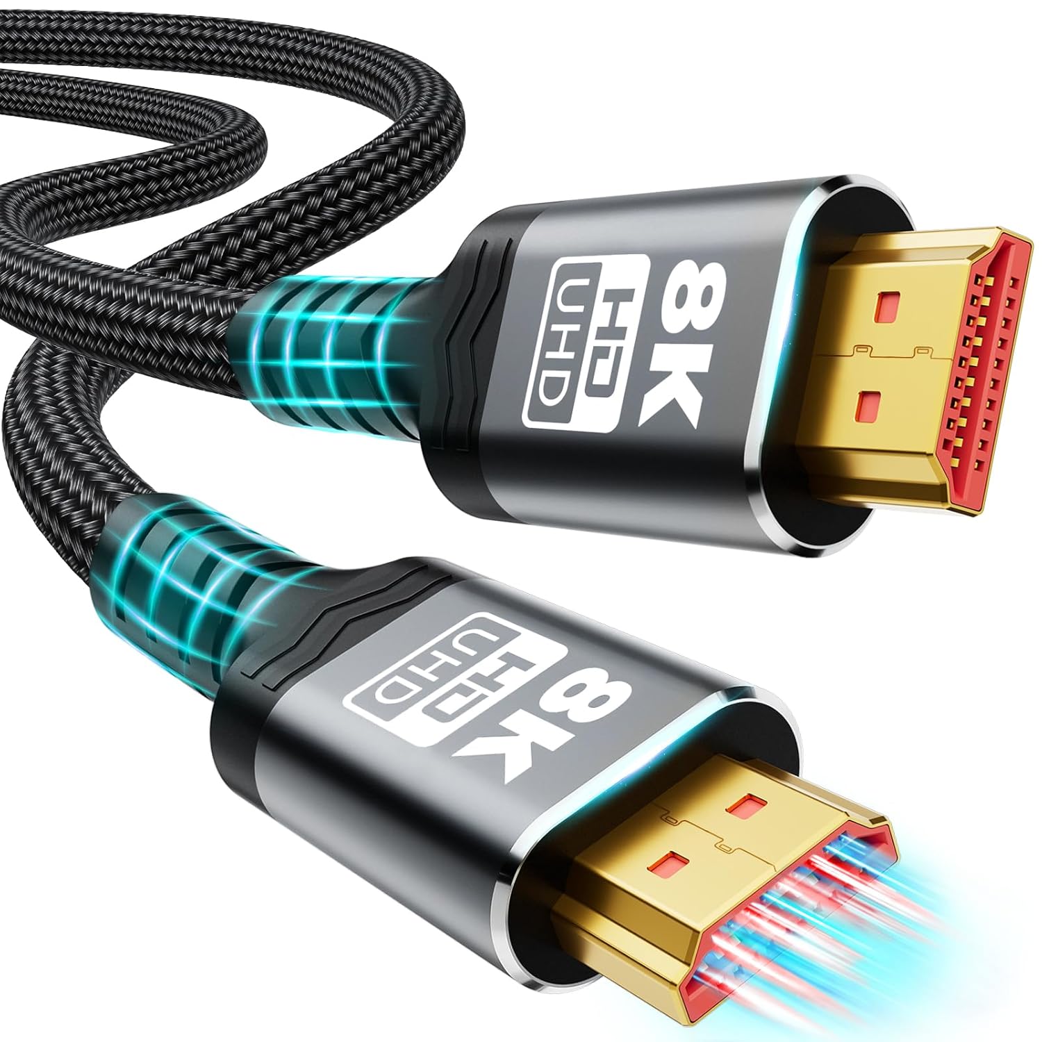 Ultra High Speed HDMI Cable 10FT - 8K@60Hz 4K@120Hz