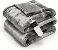 Electric Heated Blanket Throw 50in x 60in - Fast Heating Comfort