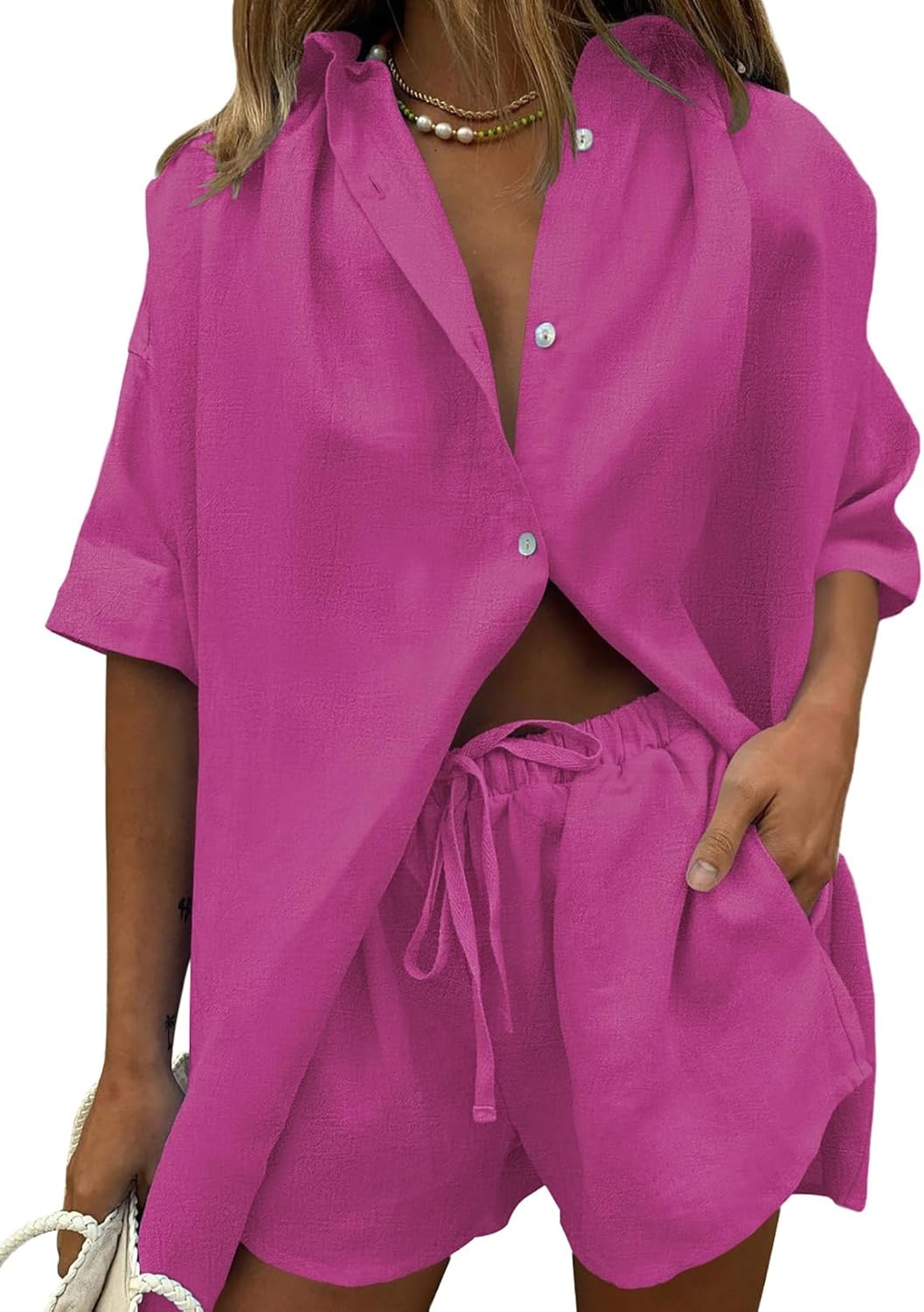 Fixmatti Women 2 Piece Outfits for Casual and Chic Looks