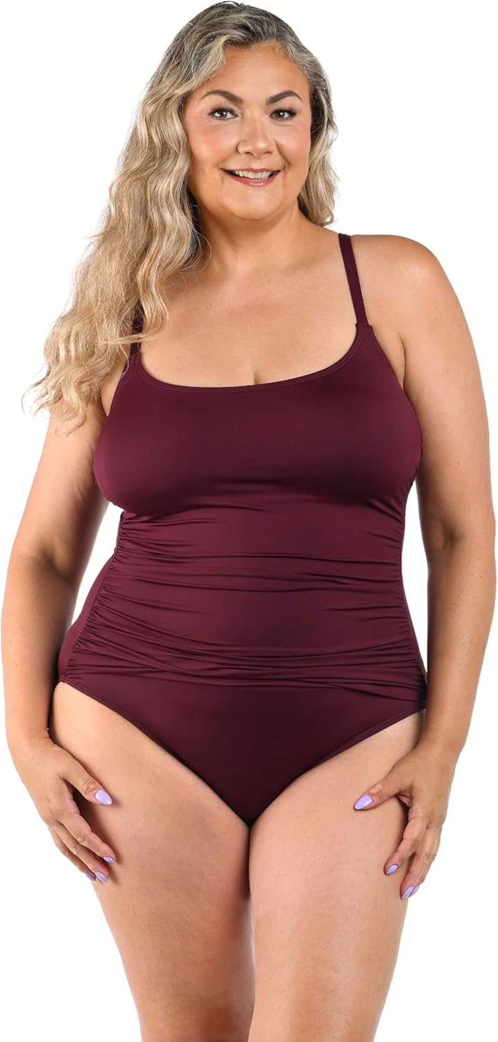 La Blanca Women's One Piece Swimsuit for a Chic Beach Look