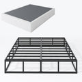 Queen Box Spring 9 Inch Box Spring for Queen Bed - Sturdy Metal