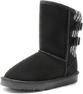 DREAM PAIRS Kids Winter Boots with Faux Fur Lining