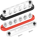 DaierTek Power Distribution Block 300A 12V Bus Bar - Durable 5/16ft