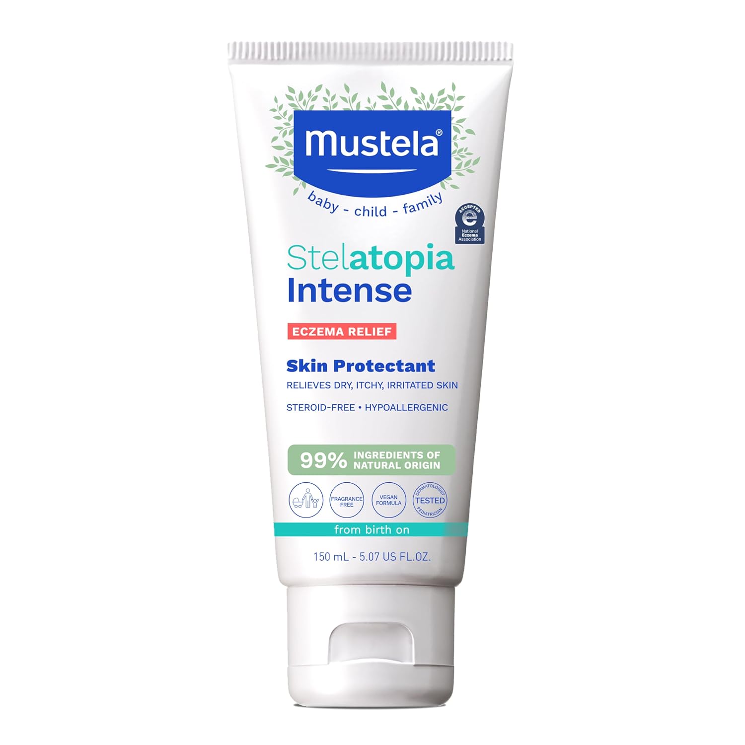 Mustela Eczema Relief Cream - Soothes Dry, Itchy Skin