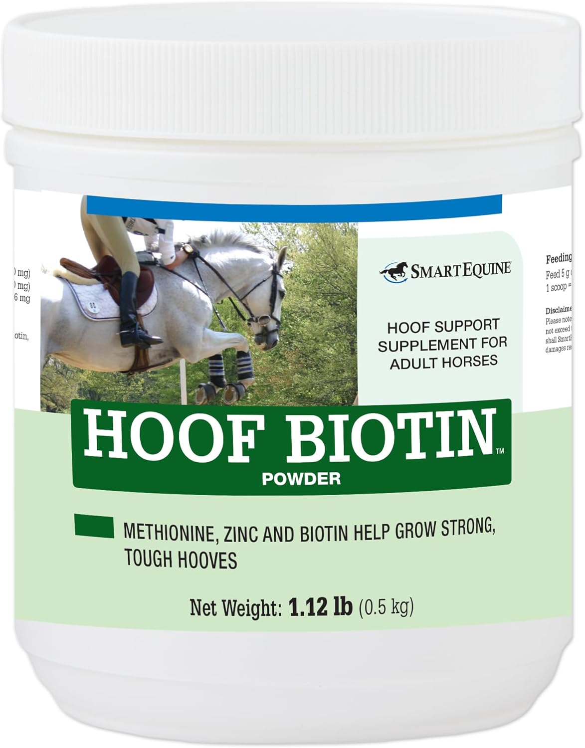 Uckele Horse Biotin Powder for Strong Hoof Support and Care
