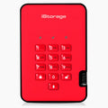 iStorage diskAshur2 SSD 2TB Red - Secure Portable SSD