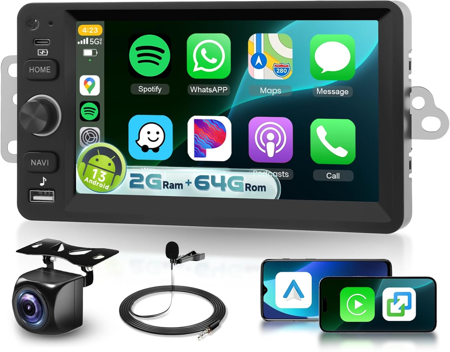2G+64G Car Radio for 2003-2006 Chevy Silverado & GMC Models