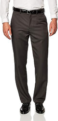 Men's Classic-Fit Expandable-Waist Flat-Front Dress Pant (Style YT4Y)