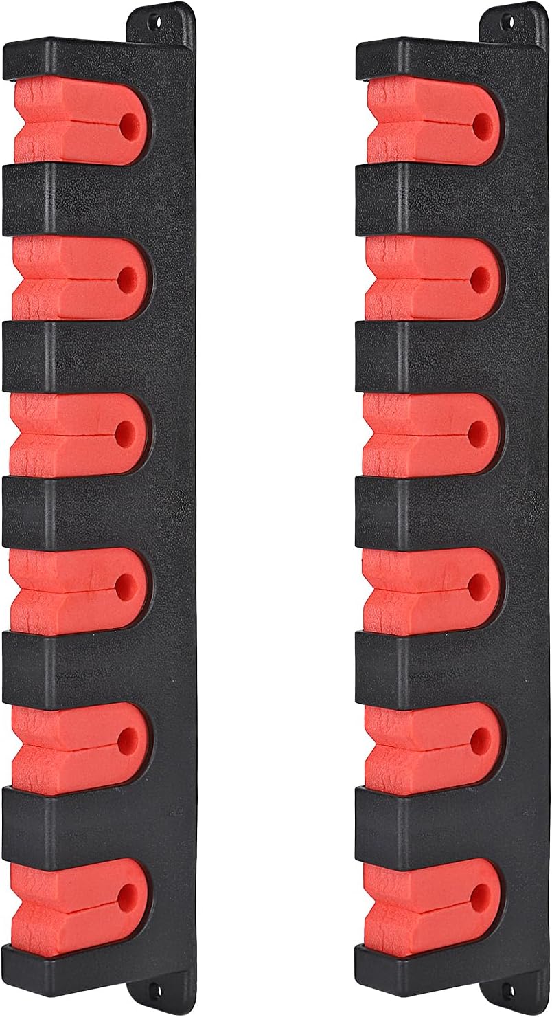 6-Rod Wall Mount Storage - Organize with Ease!
