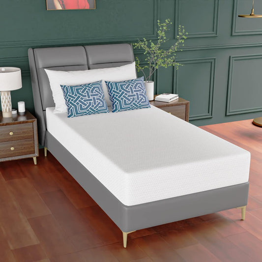 10 Inch Twin Green Tea Memory Foam Mattress for Ultimate Comfort