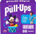 Pull-Ups Boys Potty Training Pants Size 5T-6T - Leak Protection