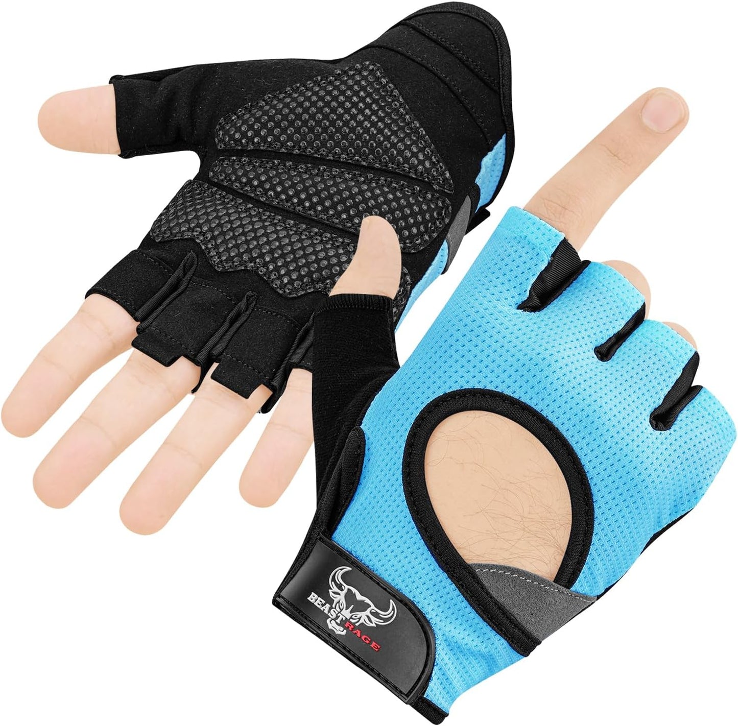 Ultimate Palm Protection Workout Gloves - BEAST RAGE