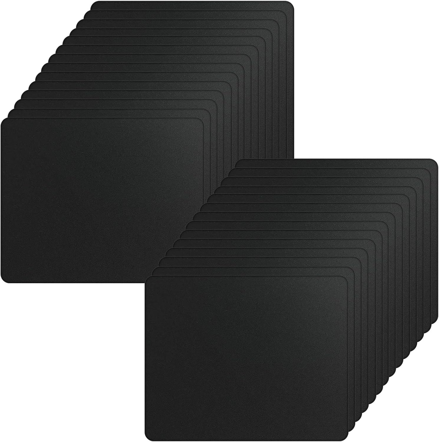 Crtiin 50 Pack Mouse Pad Bulk for Gaming and Office Use