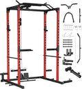 1200 Lbs Capacity Power Cage with Pulley System - Total Body Strength