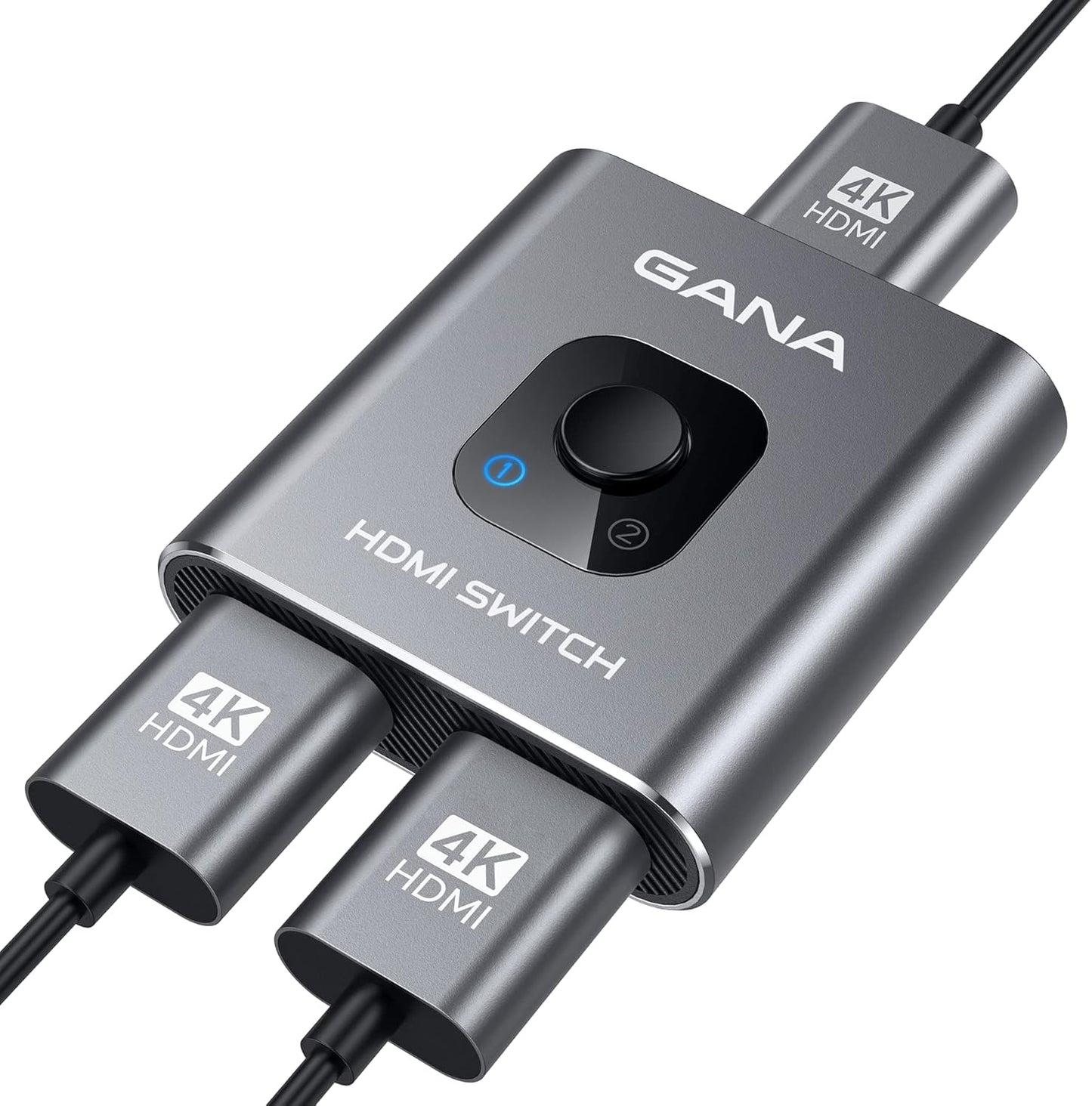 GANA 4k HDMI Switch: Seamless Bidirectional Split