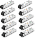 10Pack 1.25G SFP Transceiver 1000Base-SX LC Multi Mode - Reliable MMF
