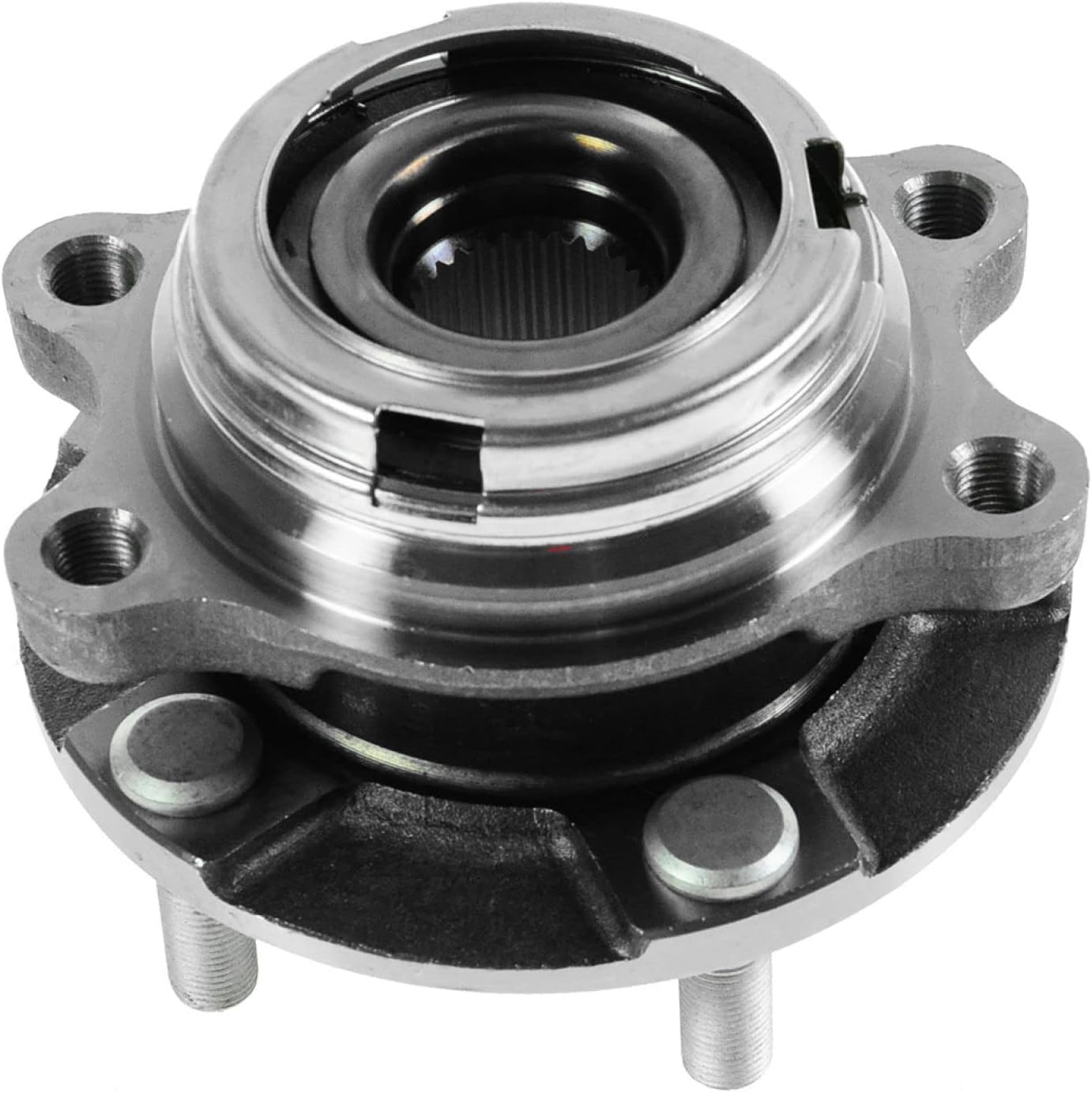 TRQ Front Wheel Bearing & Hub Assembly with ABS Sensor for Nissan