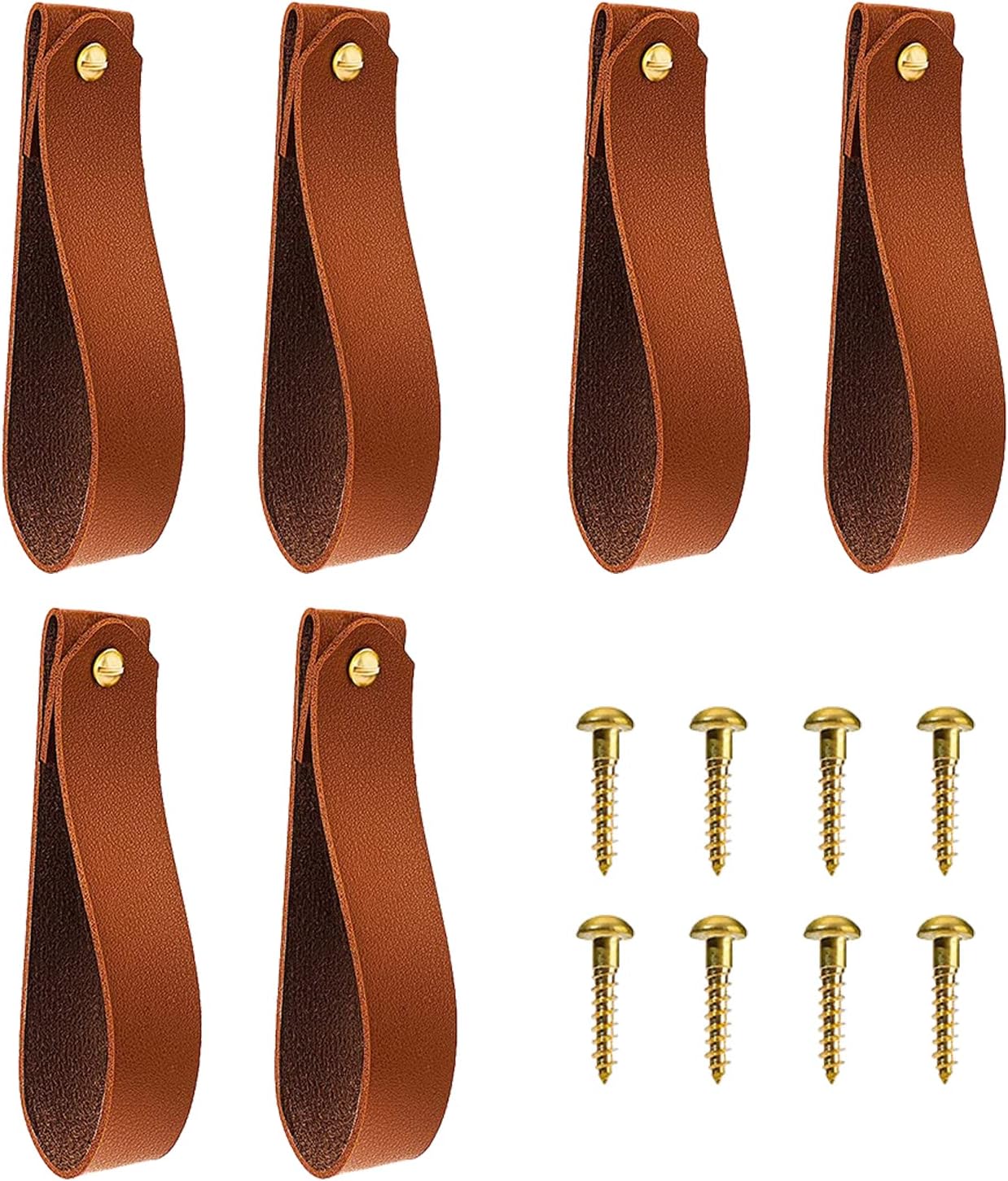 Vin Beauty Leather Wall Hooks Set - Stylish & Sturdy