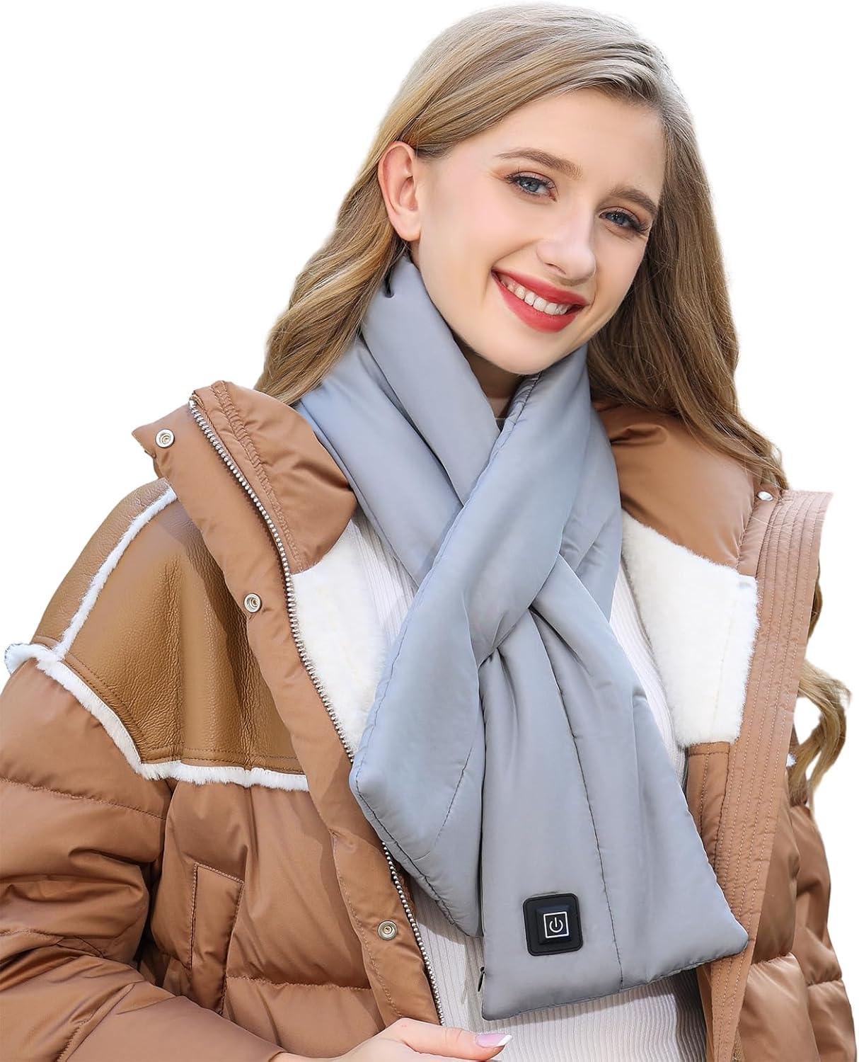 USB-Powered Heating Scarf-Warmth on-the-go!